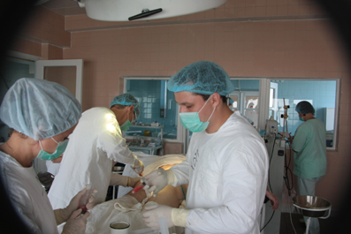 Совместная операция с челябинскими пластическими хирургами.